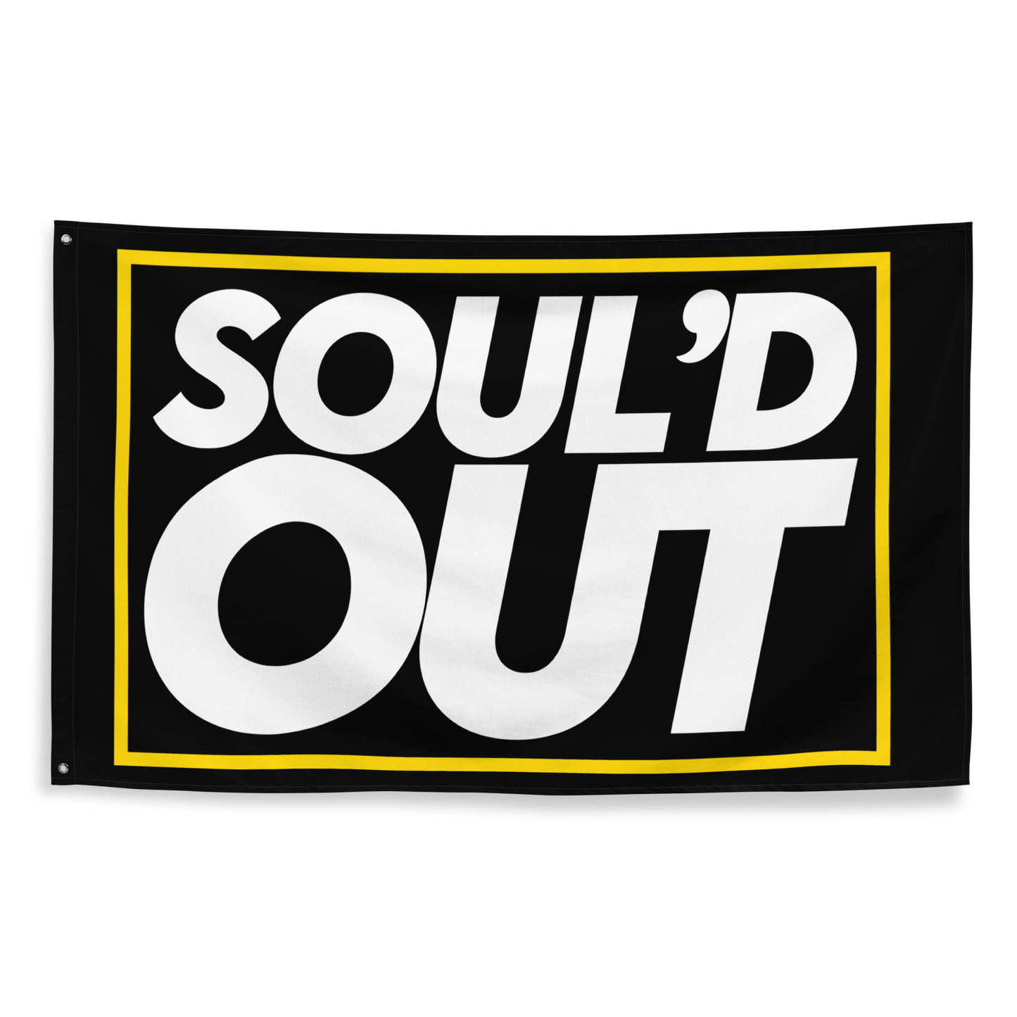 Black Soul'D Out Flag