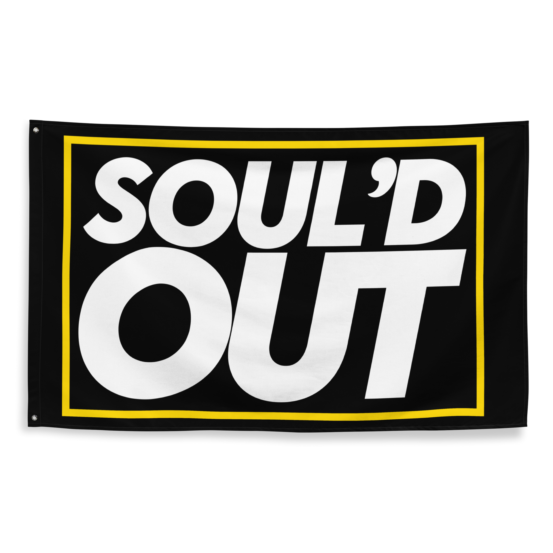 Black Soul'D Out Flag – SOUL'DOUT