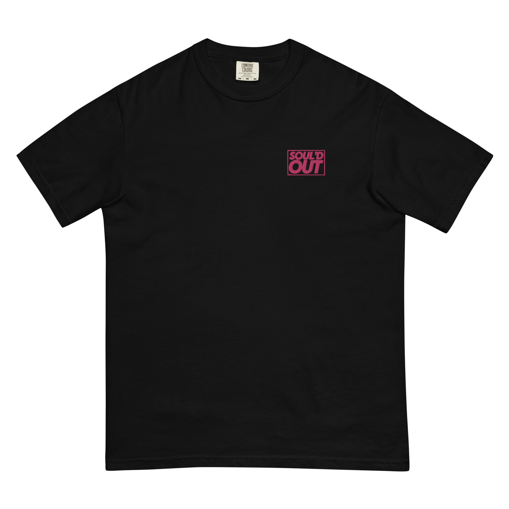 Black Soul'D Out Embroidery Tee – SOUL'DOUT